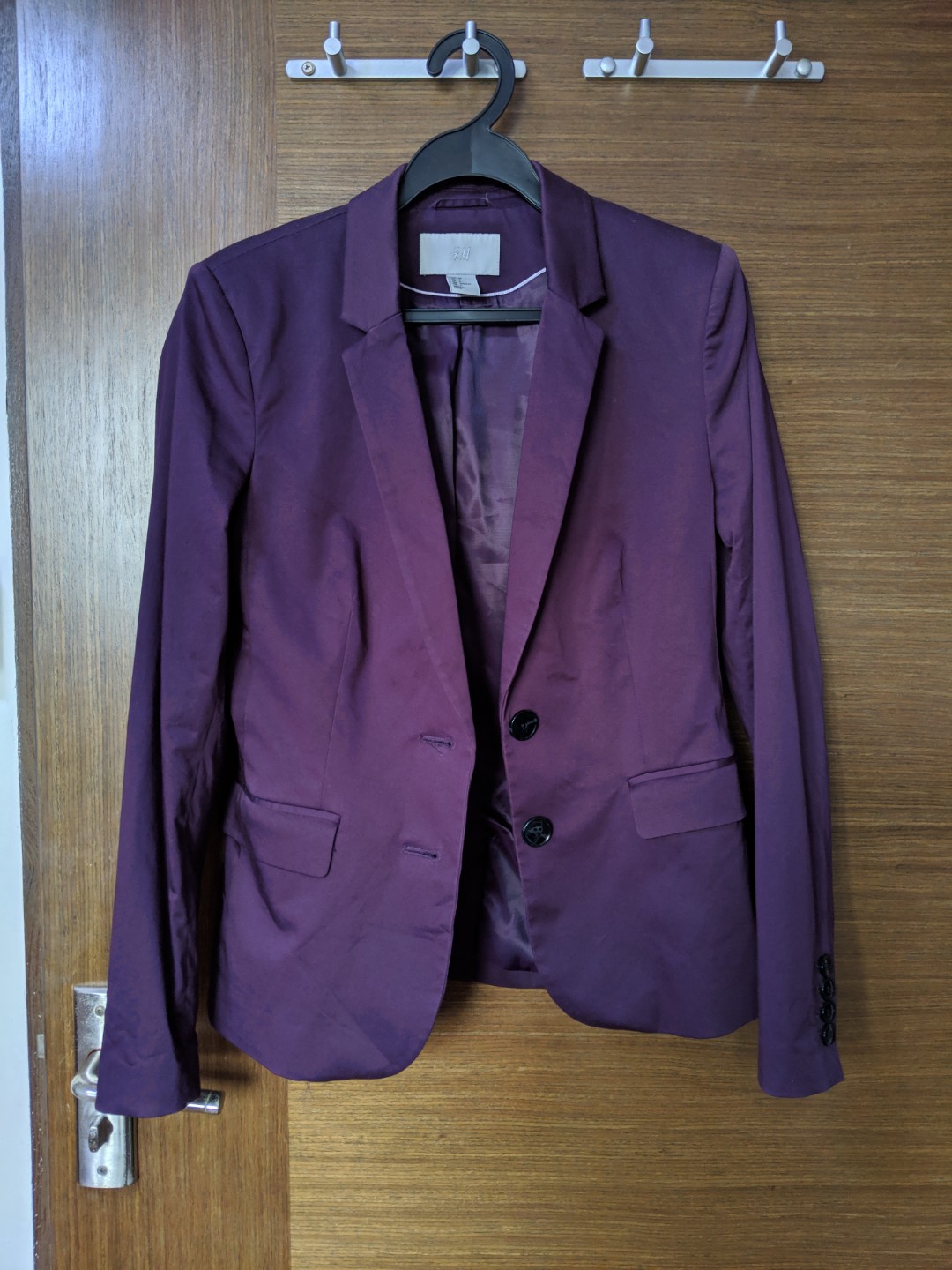H&m purple blazer Clearance