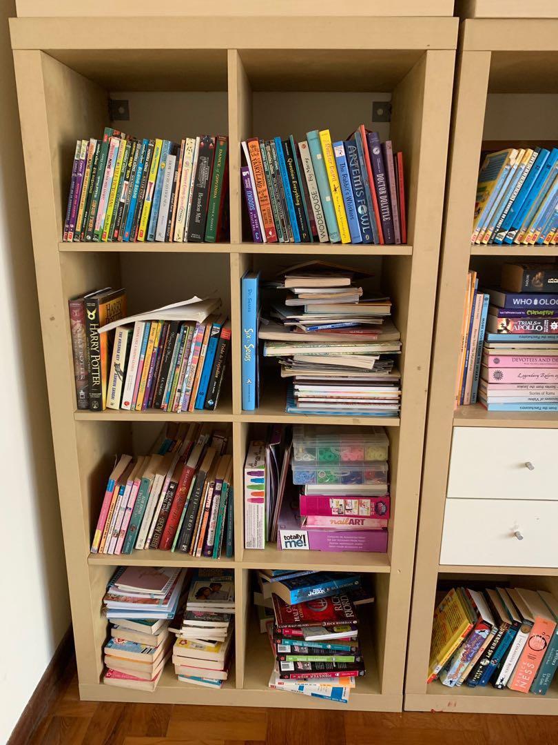 IKEA EXPEDIT and KALLAX book shelves, Furniture & Home Living