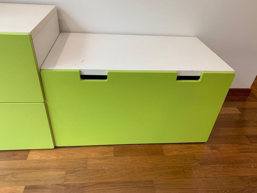Ikea Stuva Bench Drawer with toy storage, Furniture & Home