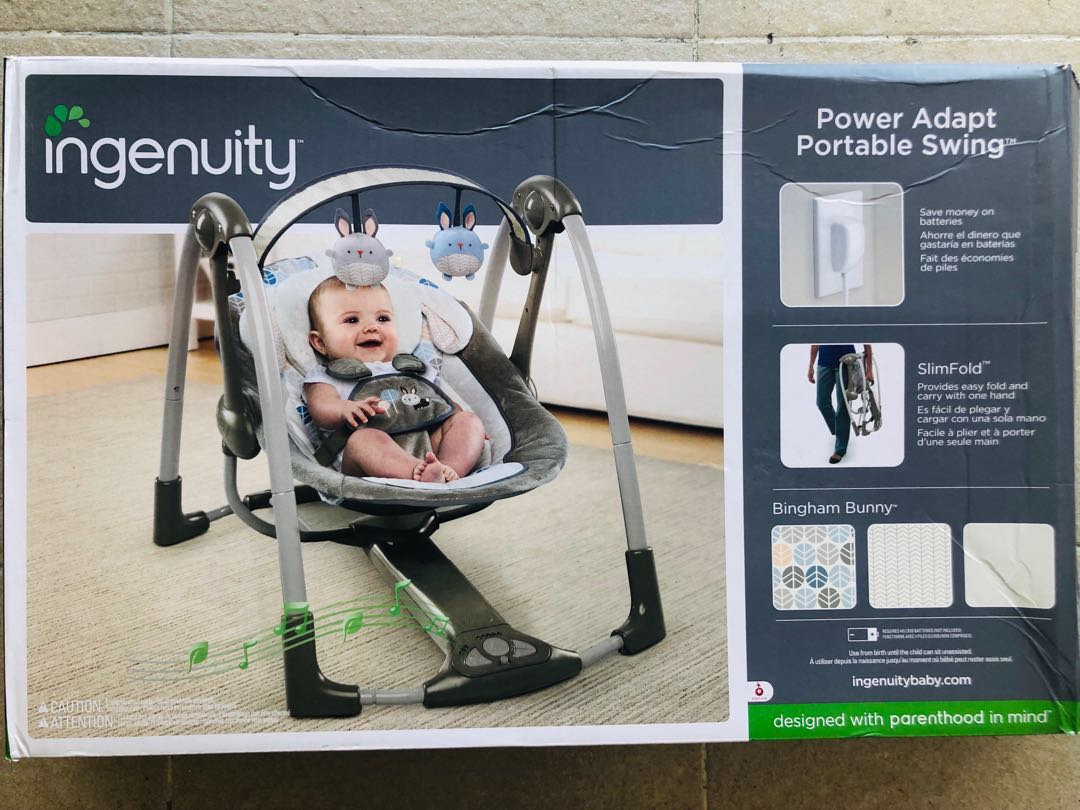 ingenuity baby swing power adapt