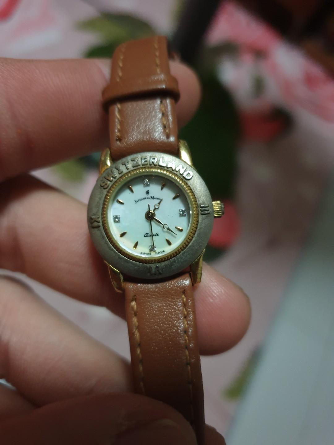 Jacques du 2025 manoir women's watch