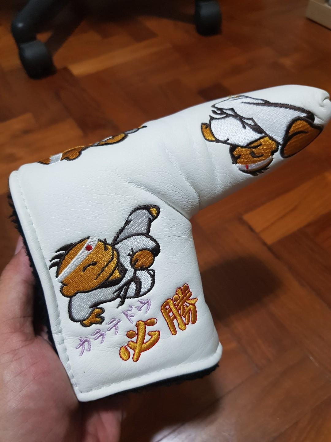 Japanese Putter Cover, Sports Equipment, Sports & Games, Golf on Carousell