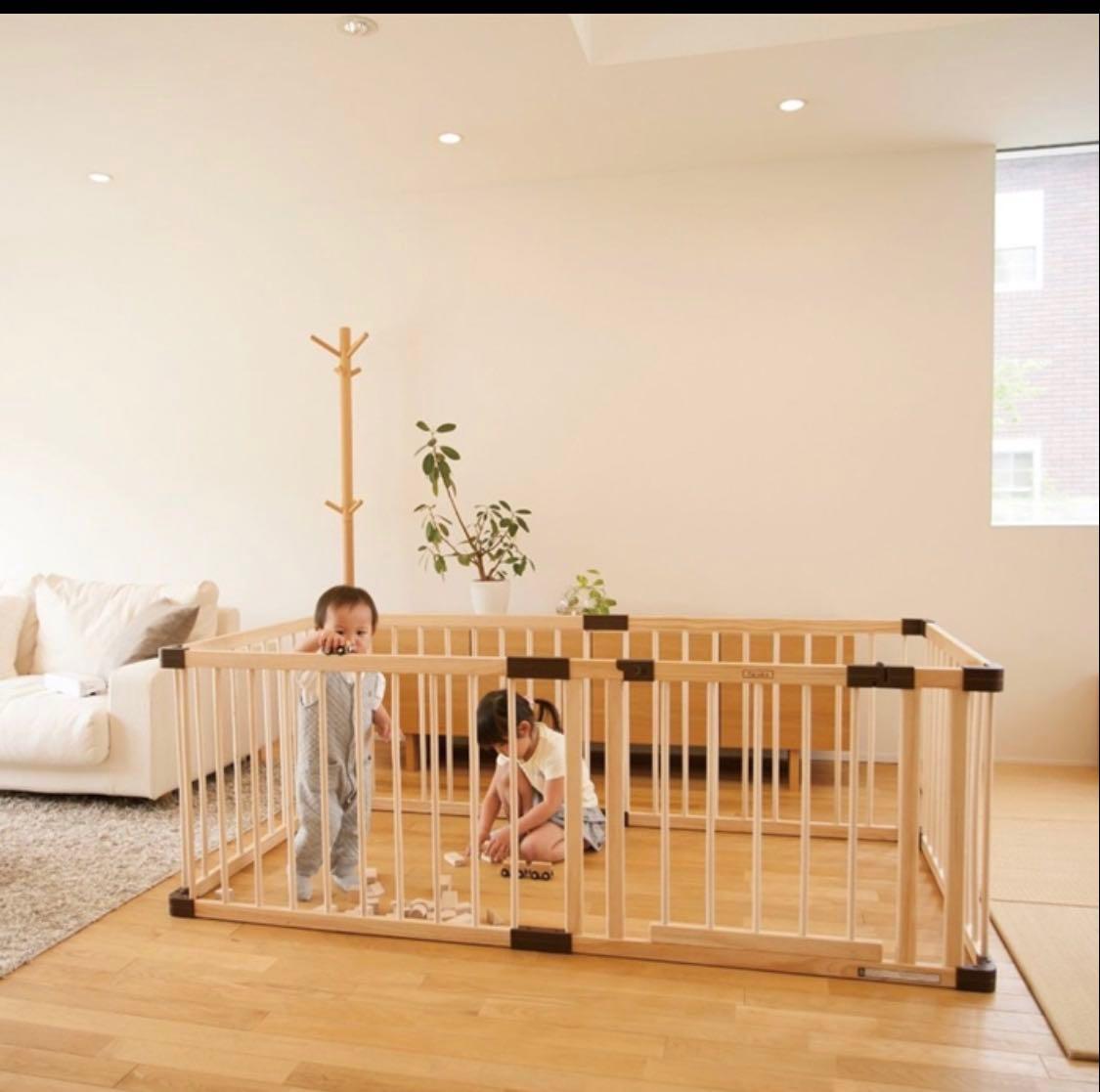 jolly baby wooden playpen