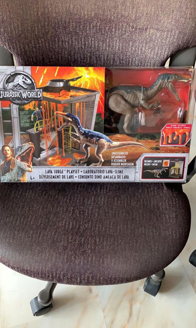 Baryonyx slime lava surge playset on sale