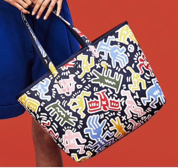 Keith haring top lacoste bag