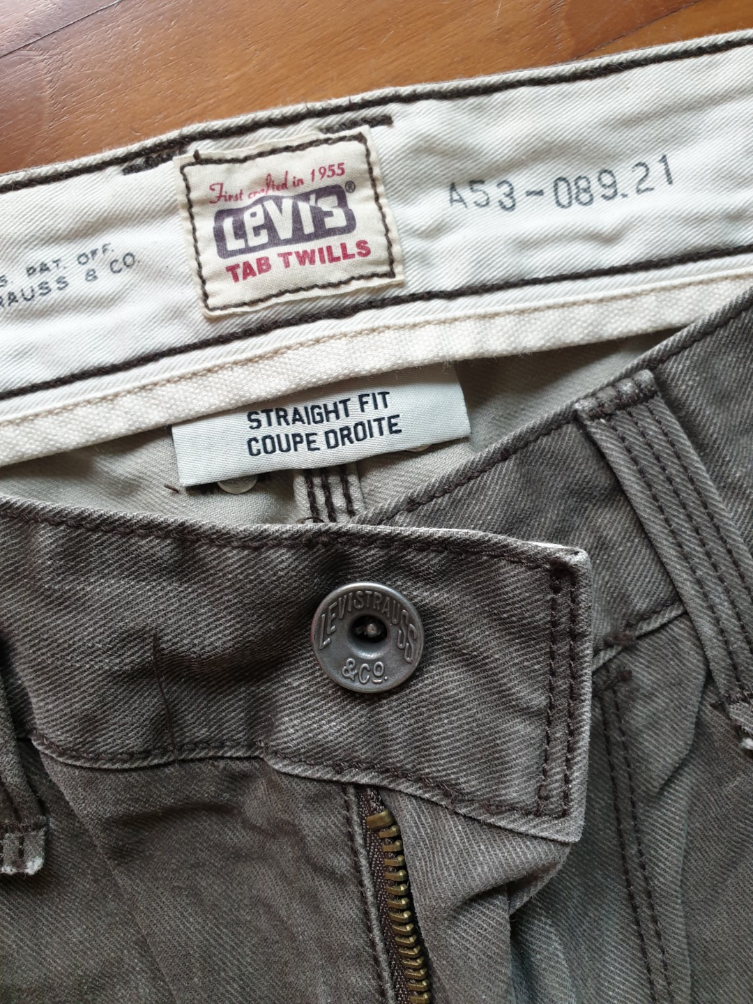 Levi's tab Twills jeans W34 L28, Men's Fashion, Bottoms, Jeans on Carousell