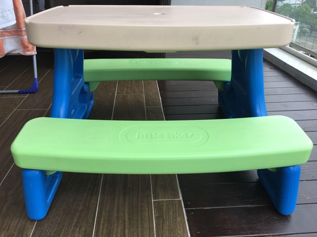 Little Tikes Bench Table Babies Kids Toys Walkers On Carousell