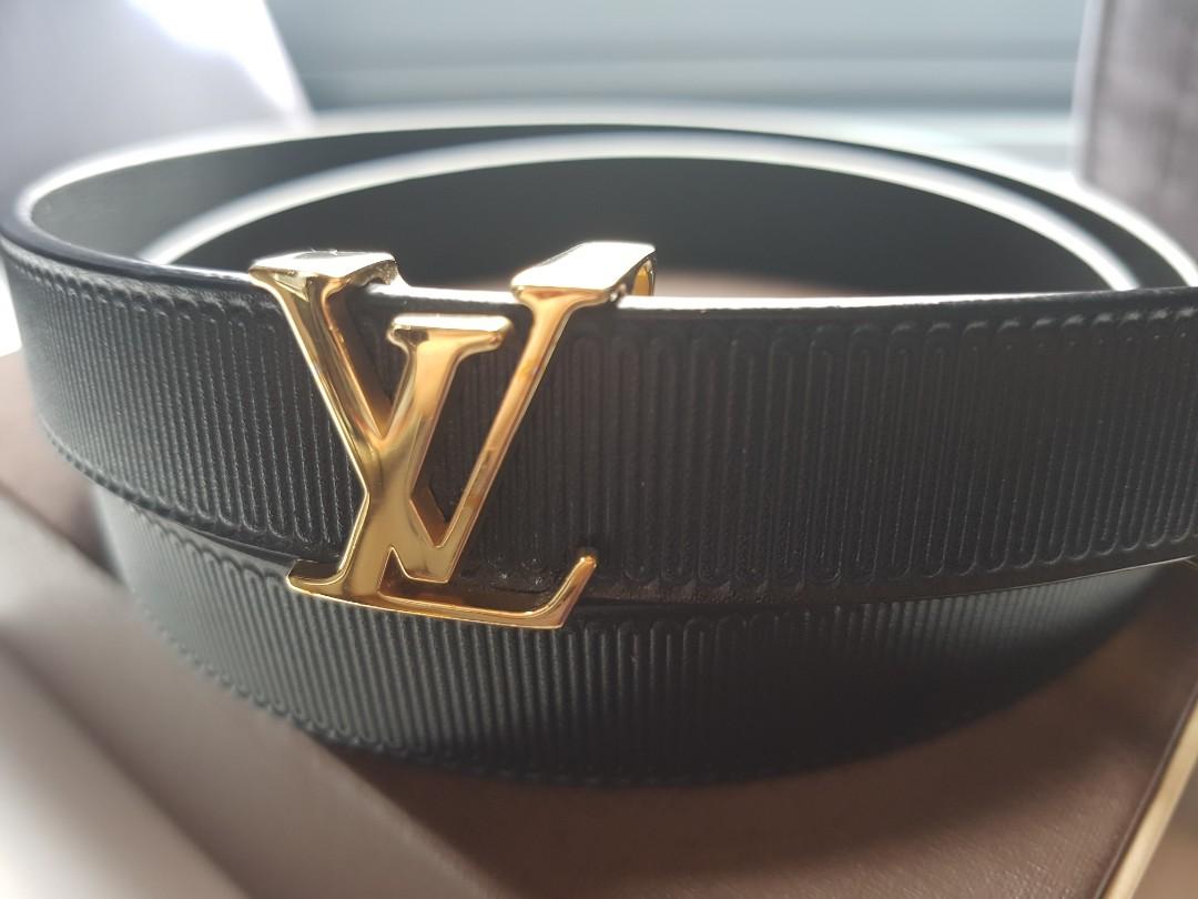 Louis Vuitton International Leather Belt - Black Belts, Accessories -  LOU815259