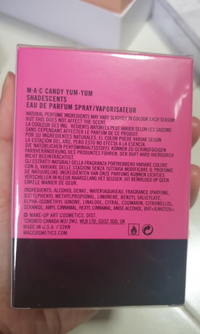 mac shadescents candy yum yum