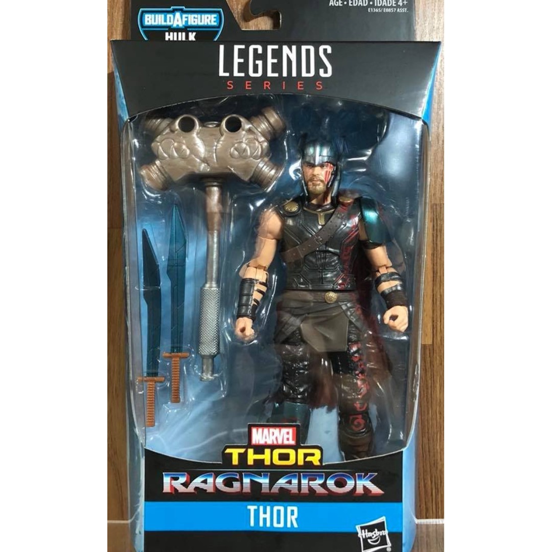 Marvel Legends Thor Ragnarok With Gladiator Hulk Baf Action Figure Toys Games Toys On Carousell