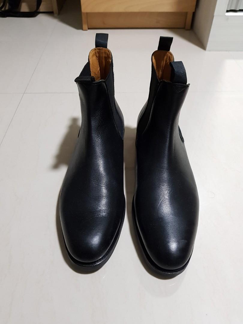 Meermin Chelsea Boot (104050 - Black Soft Calf E) (Used Once Only), Men ...