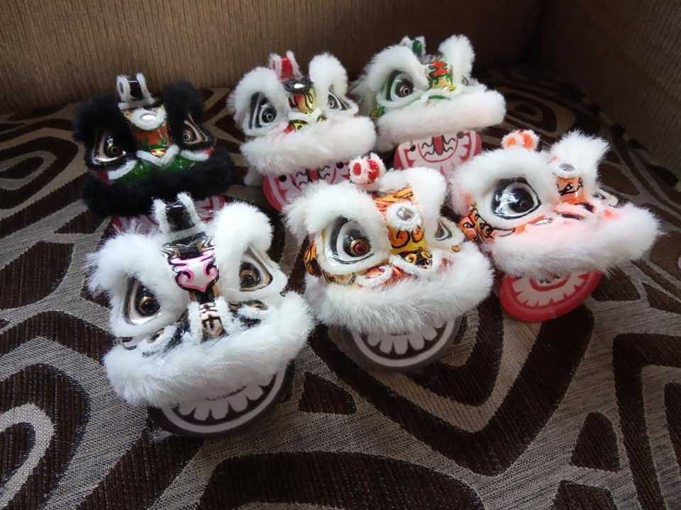 mini lion dance toy