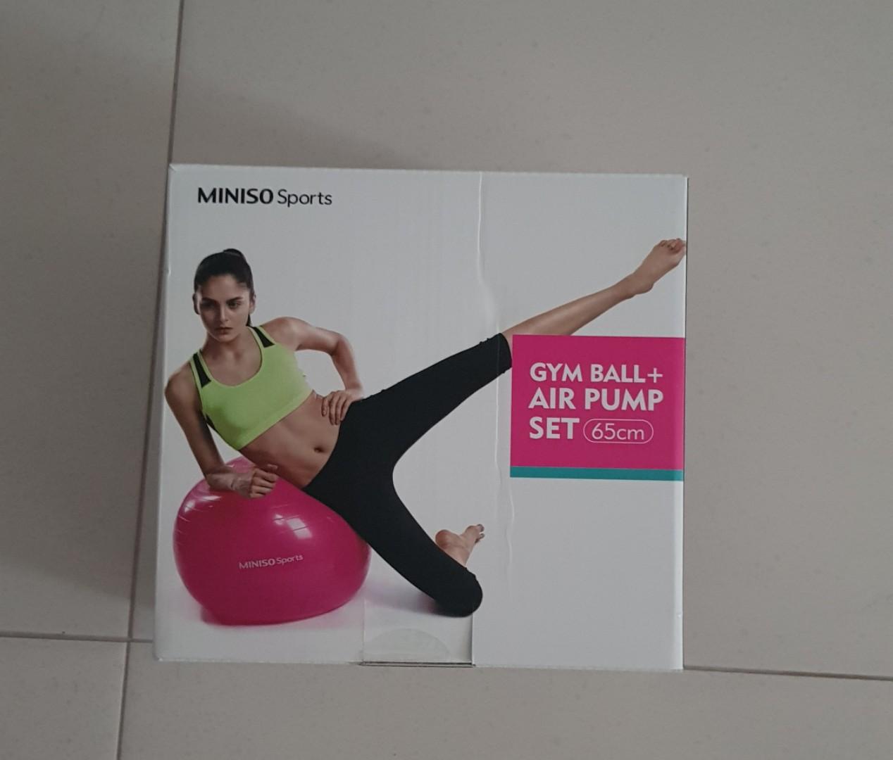 gym ball miniso