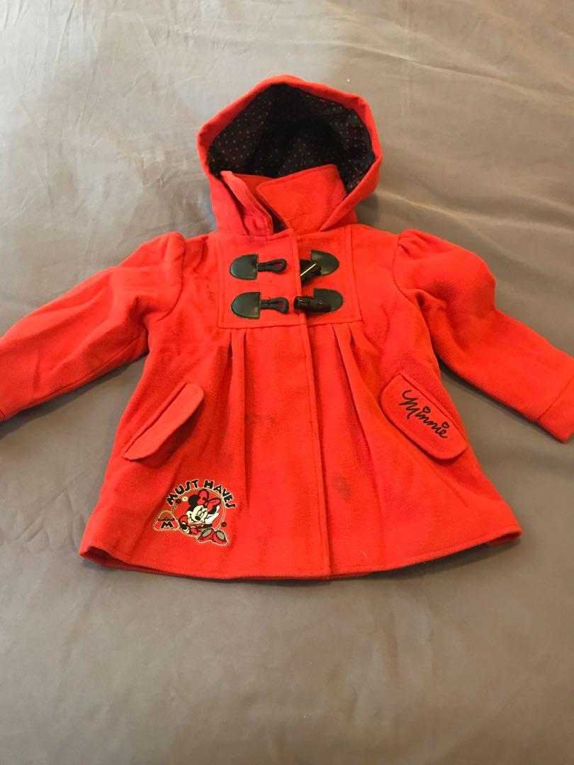 minnie mouse winter coat