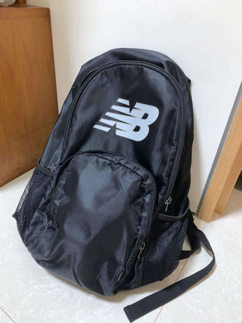 New Balance Daily Driver li Backpack Black Reflective