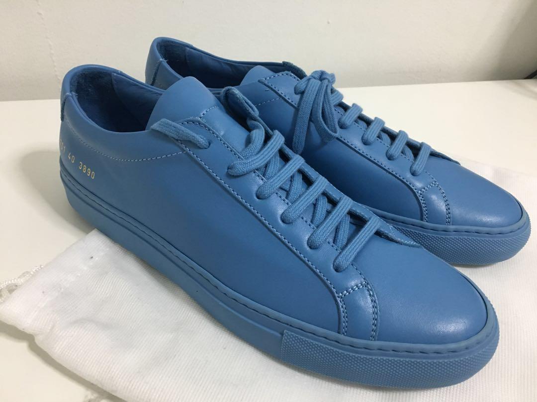 NEW Common Projects Women s Low Achilles Cadet Blue Men s Fashion