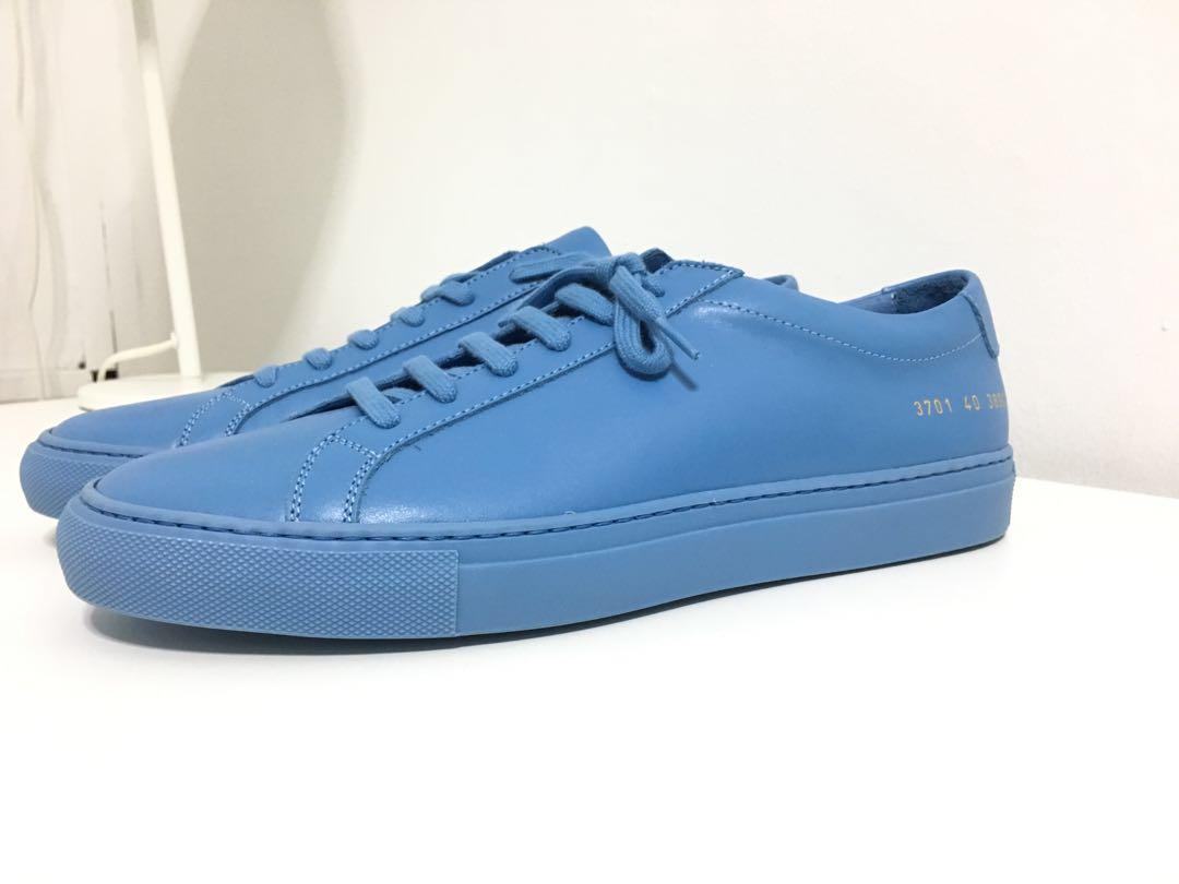 NEW Common Projects Women s Low Achilles Cadet Blue Men s Fashion