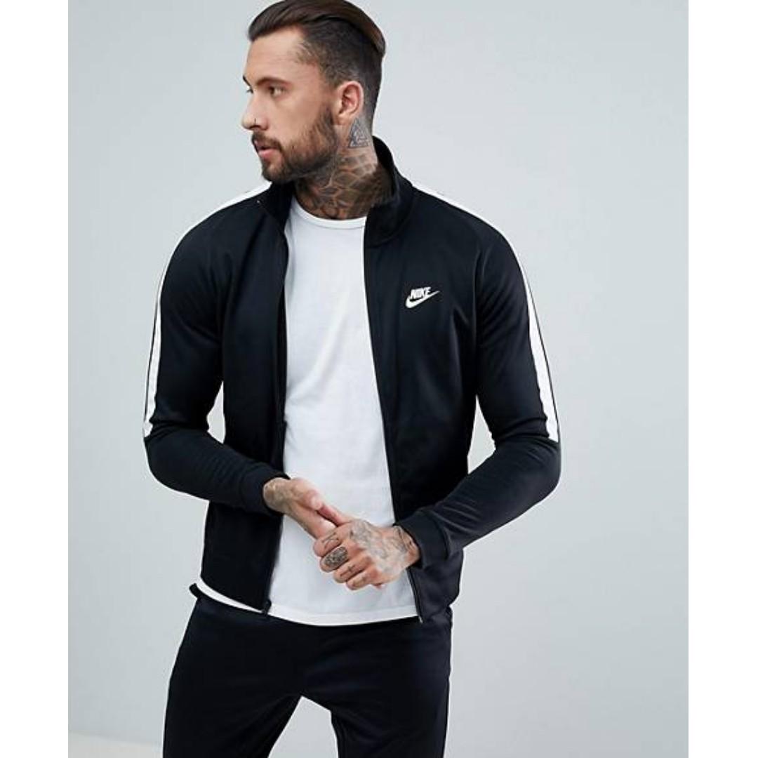Nike mens tribute track jacket discount