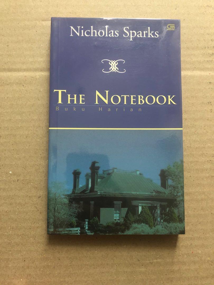 Novel The Notebook By Nicholas Sparks Books Stationery Books