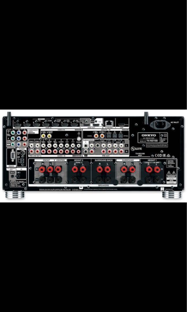 Onkyo TX-RZ1100 AV Receiver Audio, Soundbars, Speakers