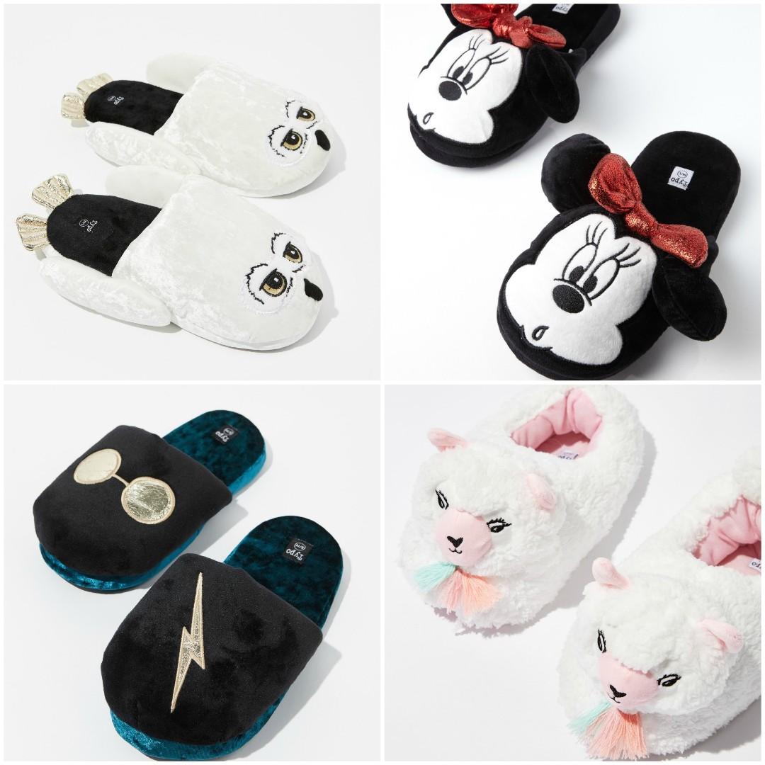 Typo outlet novelty slippers
