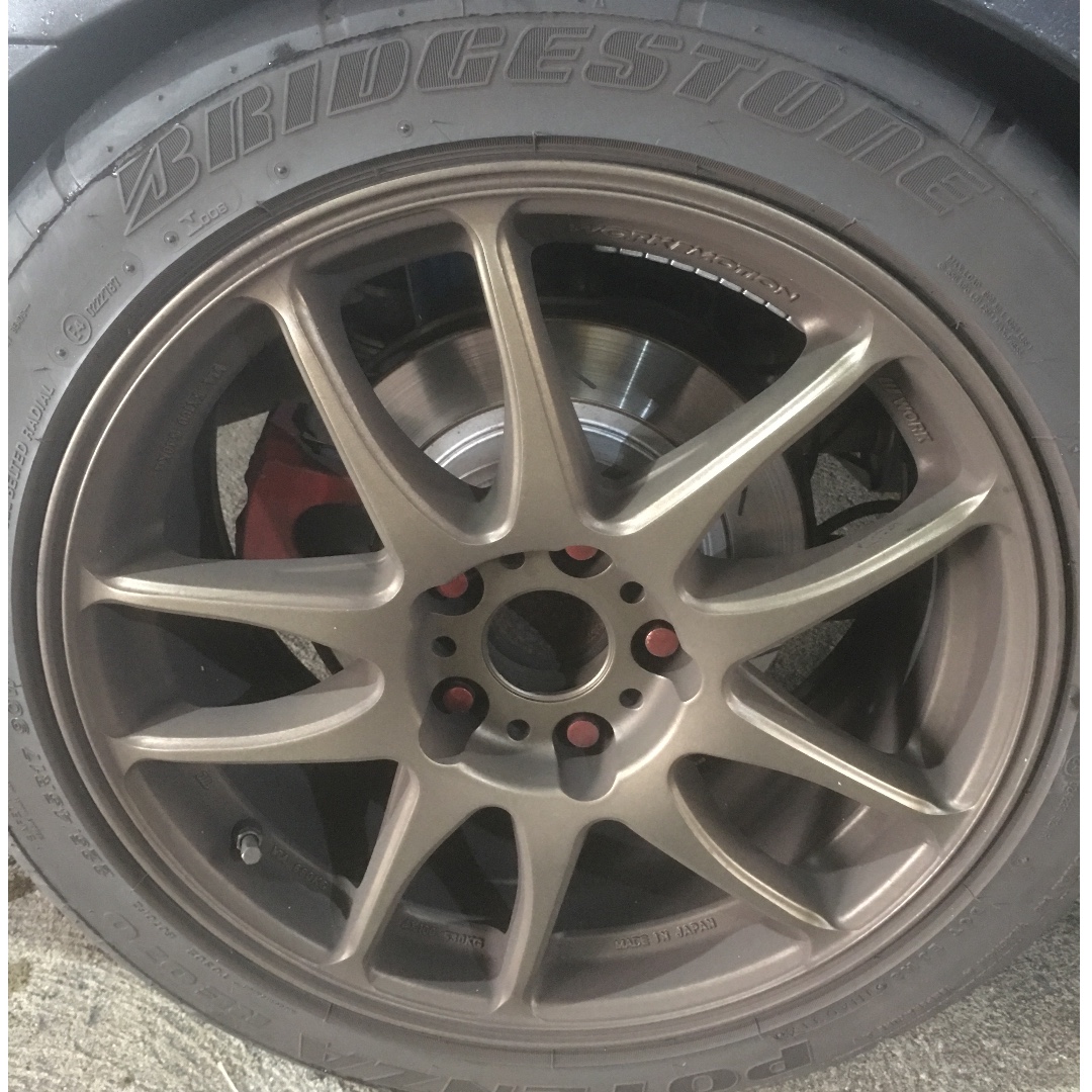 Original Work Emotion CR Kiwami 17 x 8 +35, Car Accessories, Tyres ...