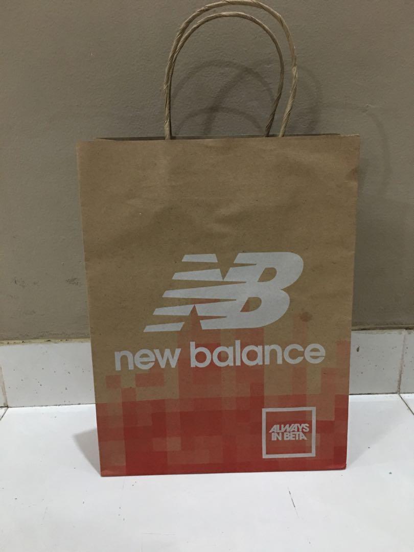 Paper bag new balance clearance