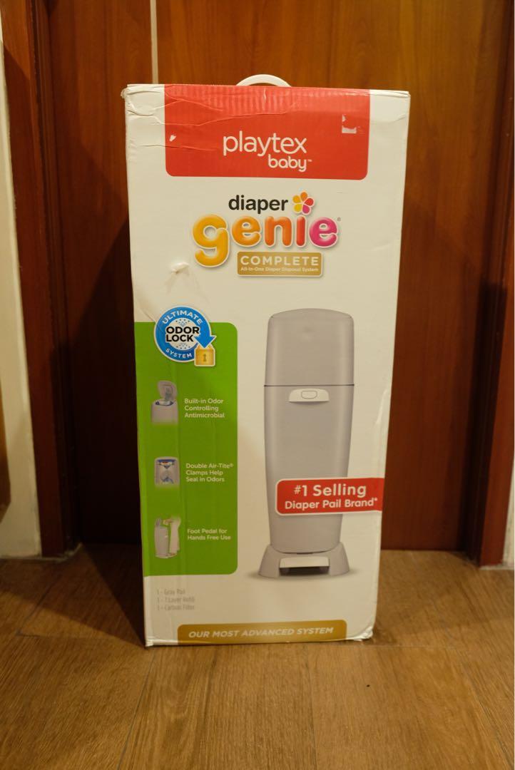 playtex diaper genie complete diaper pail with odor lock technology