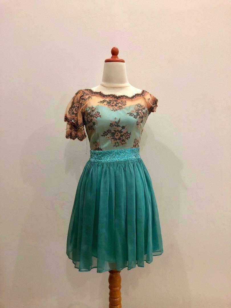 sabrina brokat dress