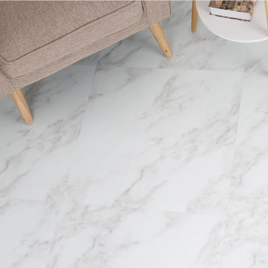 Self Adhesive Marble Vinyl Planking Tiles Like Furniture Home