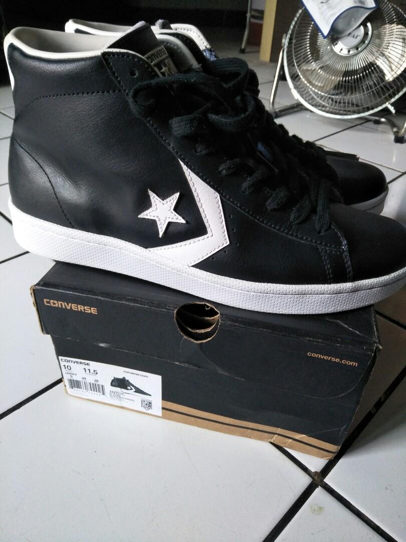 converse pro mid leather