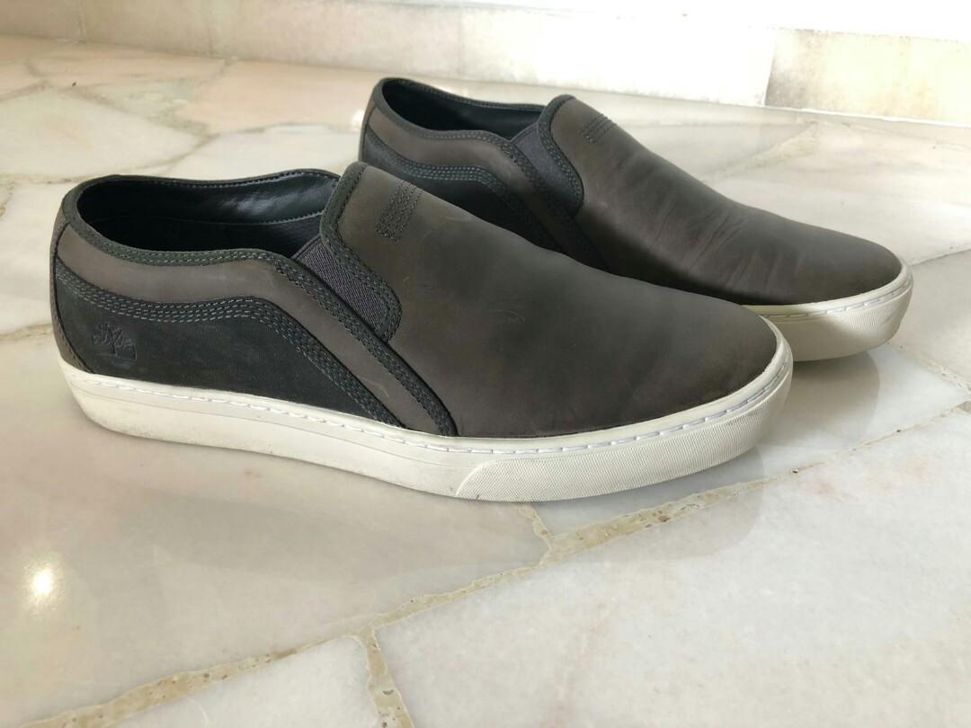 Size US 12W)Timberland with Ortholite Loafers/Sneakers, Men's Fashion,  Footwear, Dress Shoes on Carousell