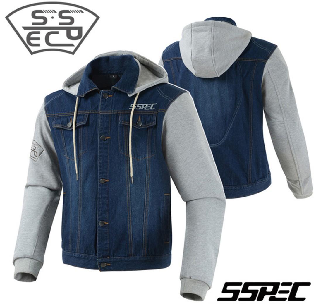 SSPEC Motorcycle Riding Jacket Hoodie Motorcycles Motorcycle