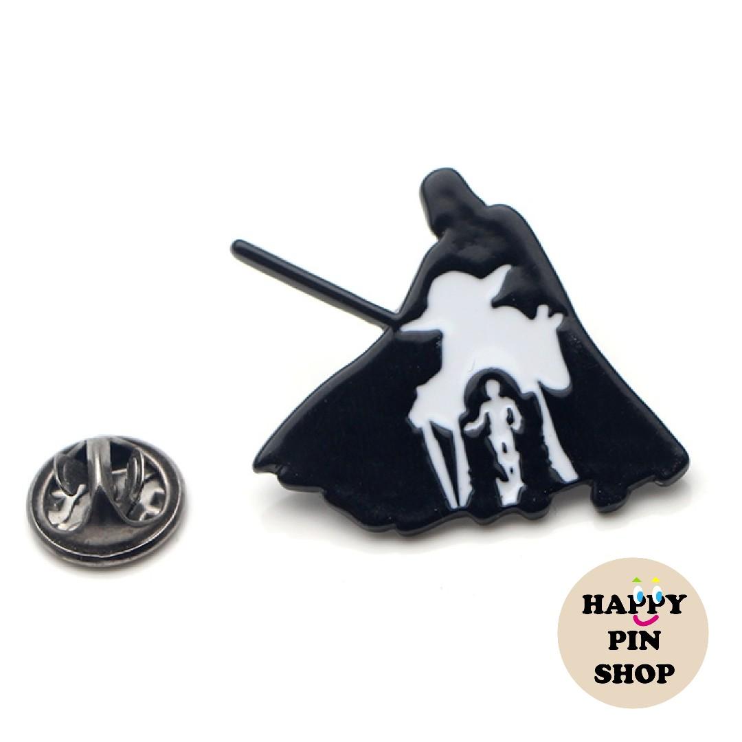Star Wars Silhouette Enamel Pin Darth Vader Yoda C 3po