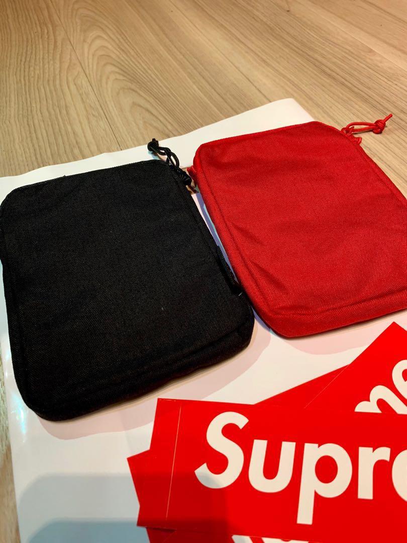Supreme Utility Pouch (Red / Black), Men's Fashion, Bags, Sling 