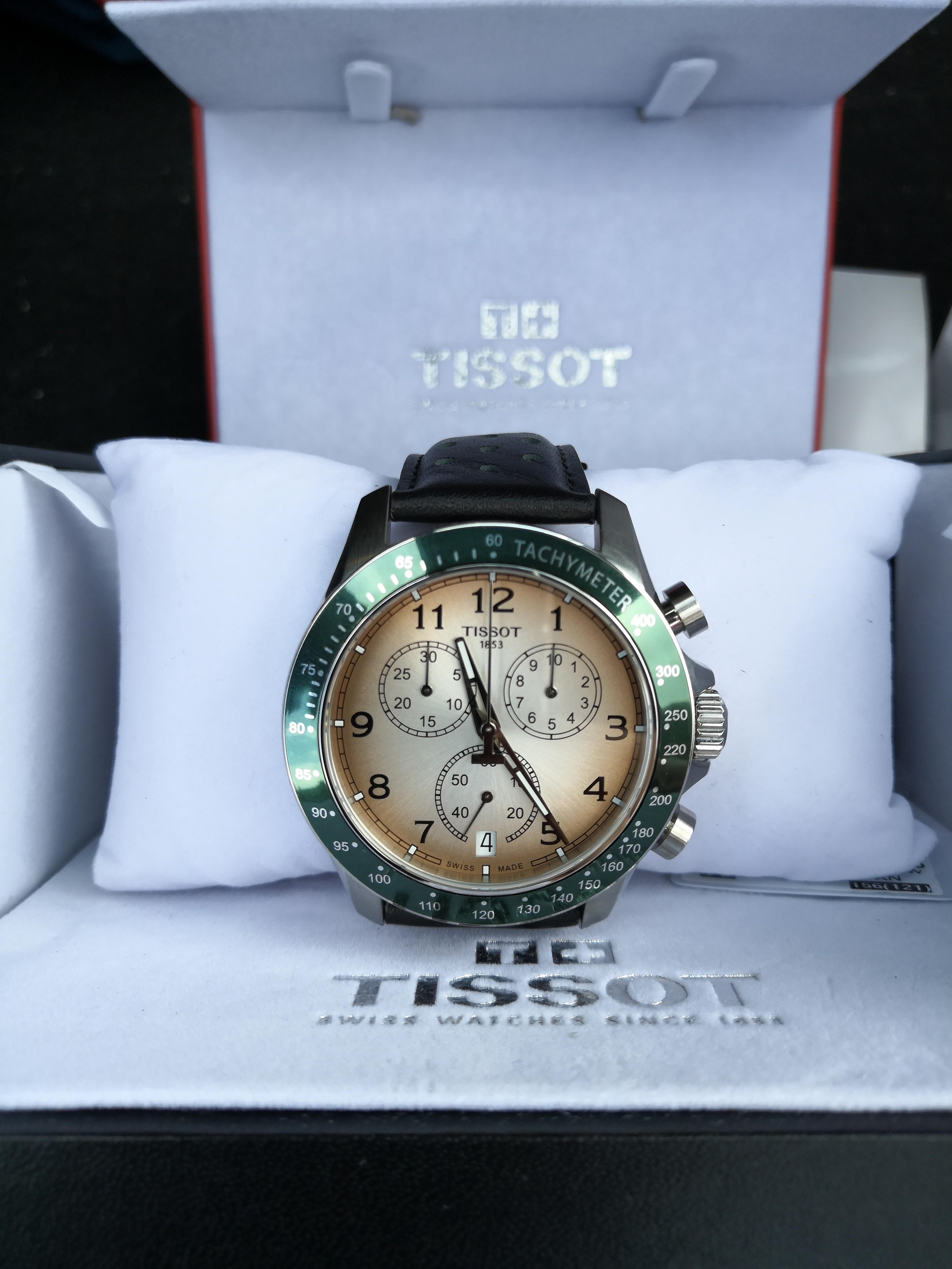 Tissot v8 blue best sale