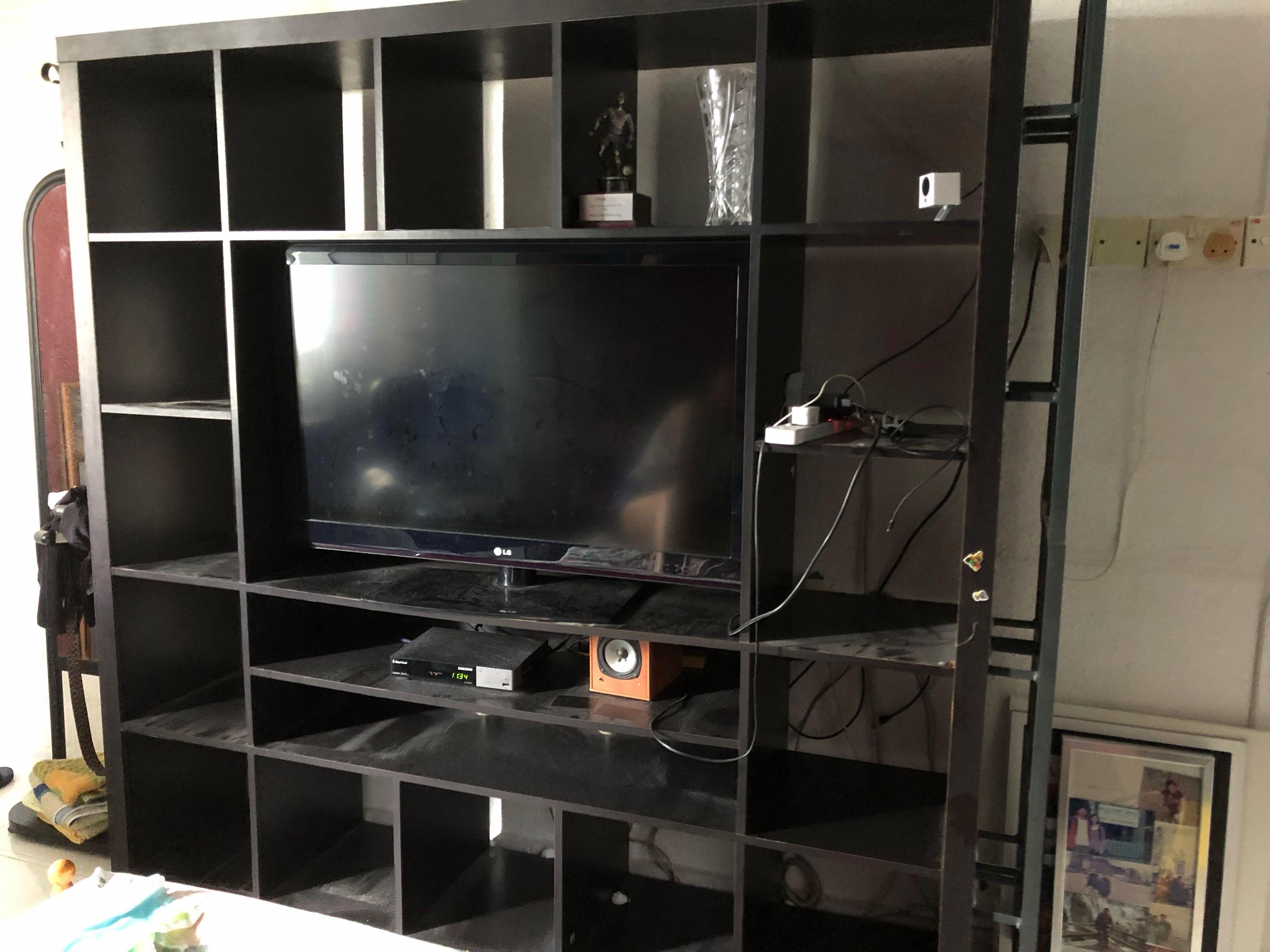 To Bless Ikea Kallax Shelf Tv, Ikea Expedit Tv Bookcase