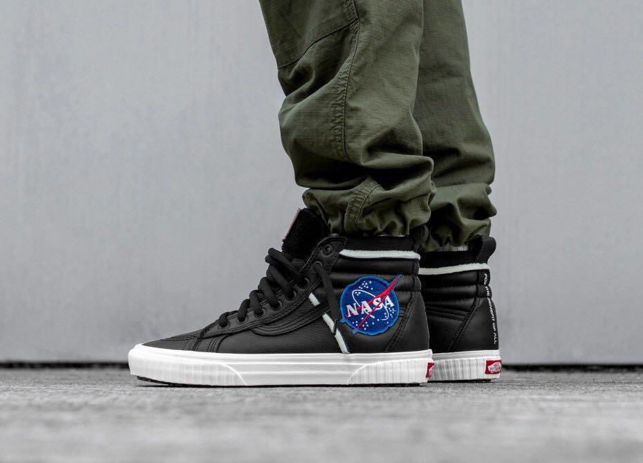 nasa vans black