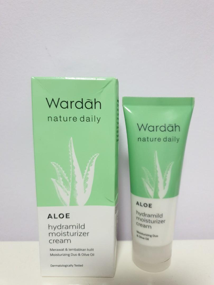 wardah aloe hydramild moisturizing cream