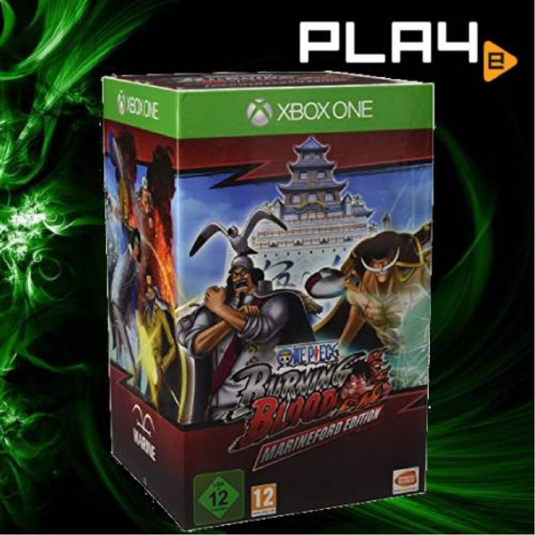 Xbox One One Piece Burning Blood Marineford Edition Brand New
