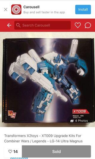 WTB X2toys  XT009 addons kit for Ultra Magnus