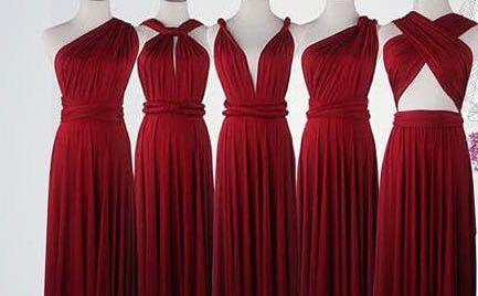 different design of infinity dress
