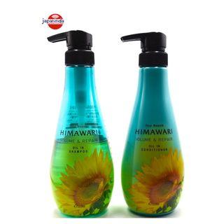 Kracie Himawari Volume & Repair Oil-In Shampoo & Conditioner Set 400ml