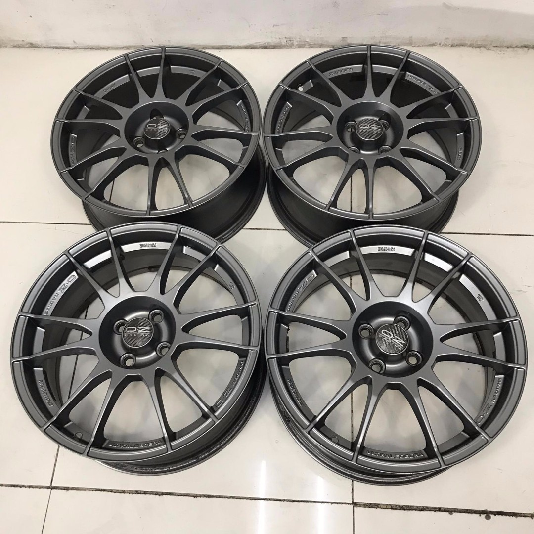17 o z racing italy sports rims only 4x100 sr1806