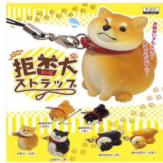 現貨❤️新款柴犬扭蛋玩具房間裝飾收藏吊飾公仔