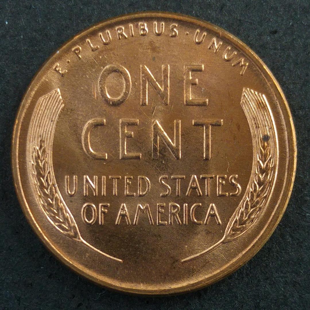 1954-D 美國林肯一美仙硬幣一枚, 興趣及遊戲, 收藏品及紀念品, 錢幣- Carousell