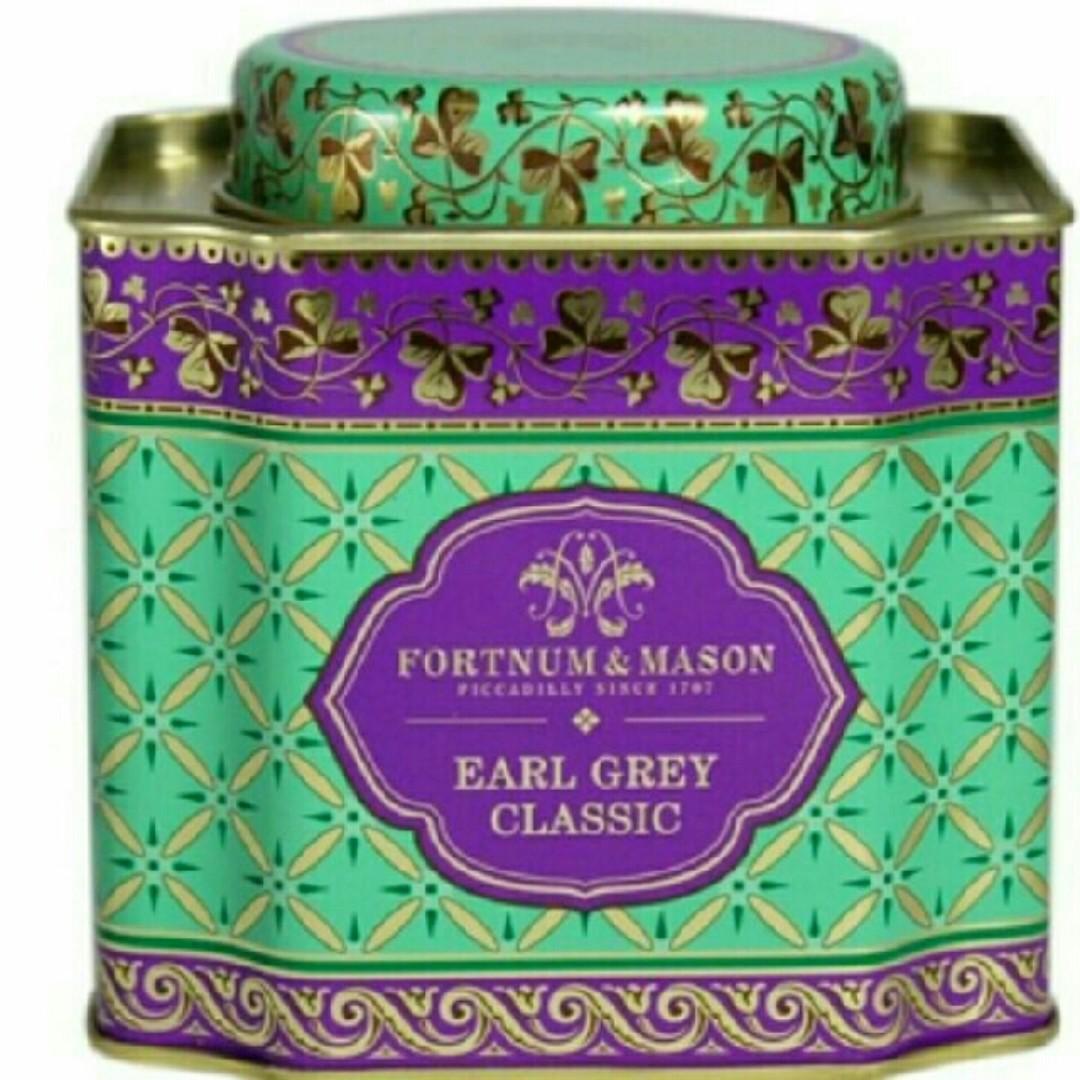 英國皇家品牌 Fortnum Mason Earl Grey Classic 經典伯爵紅茶茶葉125g 零食物語 飲品在旋轉拍賣