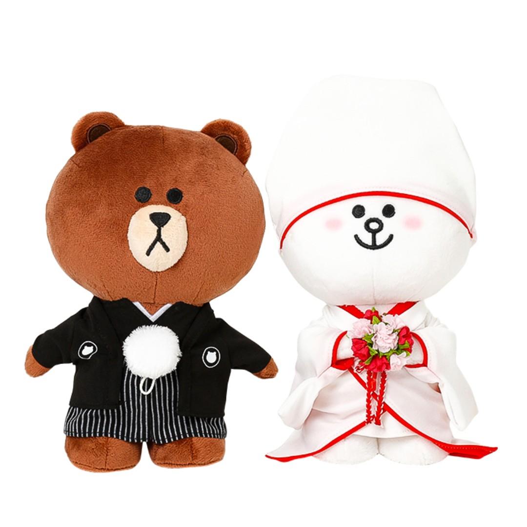 Line friends wedding doll outlet