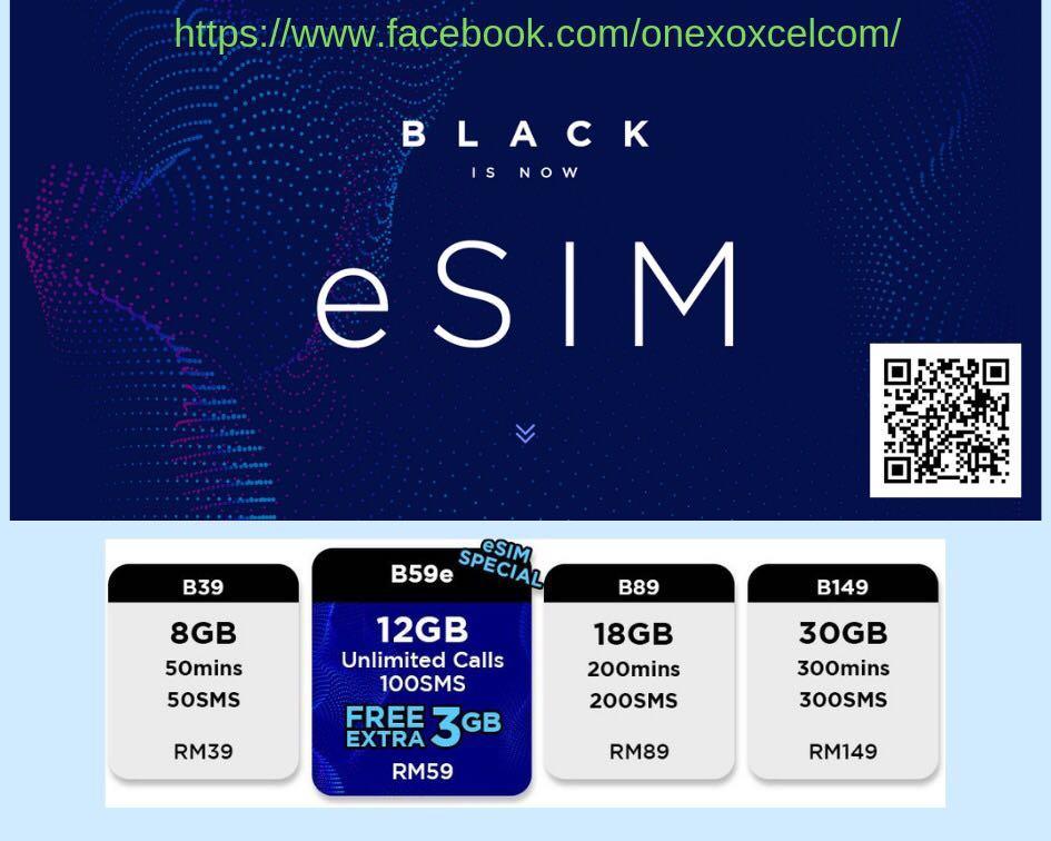 A Malaysia Sim Card Or Esim Postpaid For Onexox Celcom 4g Lte Electronics Others On Carousell