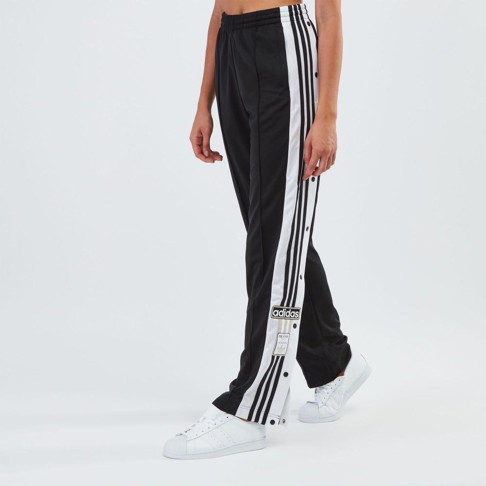 adidas track pants poppers